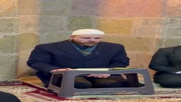 Bilal Erdoğan, Bingöl'de Teravih Öncesi Kur'an-ı Kerim Okudu