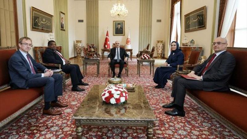 TBMM Başkanı Kurtulmuş, PAB Genel Sekreteri Chungong ile İstanbul’daki Genel Kurul Öncesi Görüştü