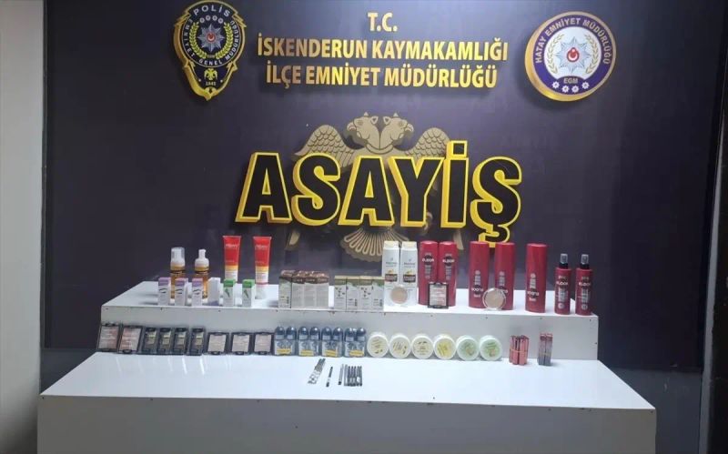 Hatay İskenderun'da Kozmetik Hırsızlığı İddiasıyla 2 Şüpheli Tutuklandı