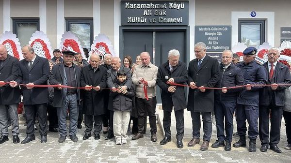 Çorum Alaca'da Karamahmut Köyü Ali Gök Kültür ve Cemevi Hizmete Girdi