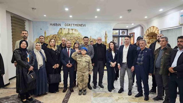 Mardin'de Şehit Aileleri ve Gaziler Bir Araya Geldi