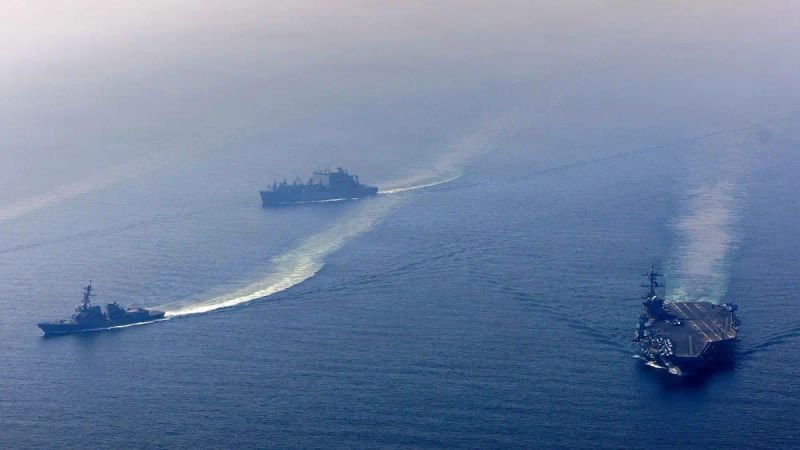 Uydu Görüntüleri ABD Uçak Gemisi USS Abraham Lincoln'un İran Yakınlarında Olduğunu Doğruladı