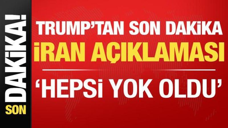Trump, İran’a Yönelik Saldırılar ve Görüşme Talebine 'Geç' Yanıtı Verdi
