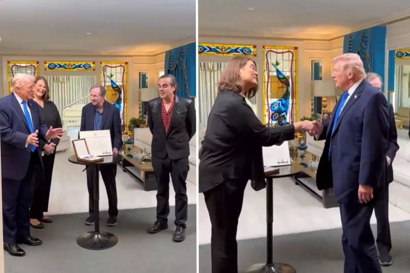 Trump, Orta Doğu gerilimi sürerken Graceland'i ziyaret etti