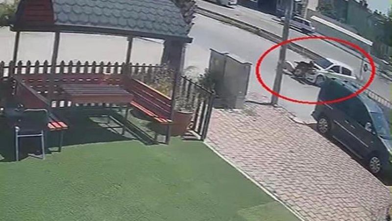 Kontrolsüz kavşakta otomobil ile motosiklet çarpıştı, sürücü yaralandı