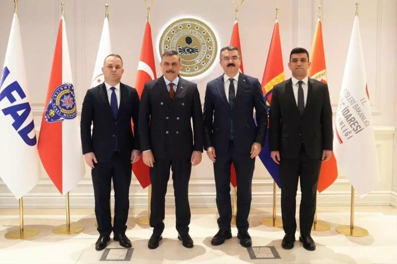 Bakan Mustafa Çiftçi’ye Üst Düzey Ziyaretlerle Tebrikler Yağdı