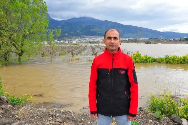 Manisa'da Gediz Nehri Taşkını Üzüm Bağlarını Tehdit Ediyor