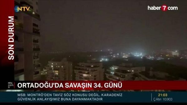 İran'ın Misillemesi Sonrası Tel Aviv ve Petah Tikva'da Sirenler Çaldı