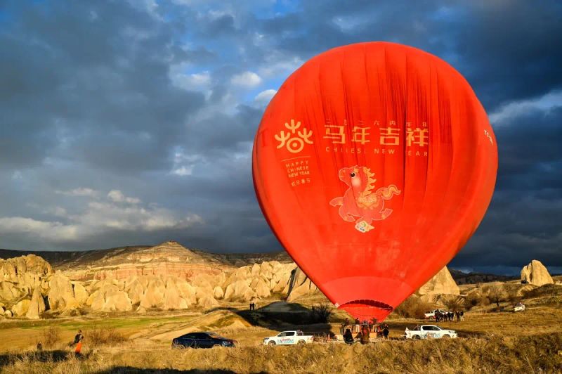 Kapadokya'da Çin Yeni Yılı Kutlamaları Büyük İlgi Topladı