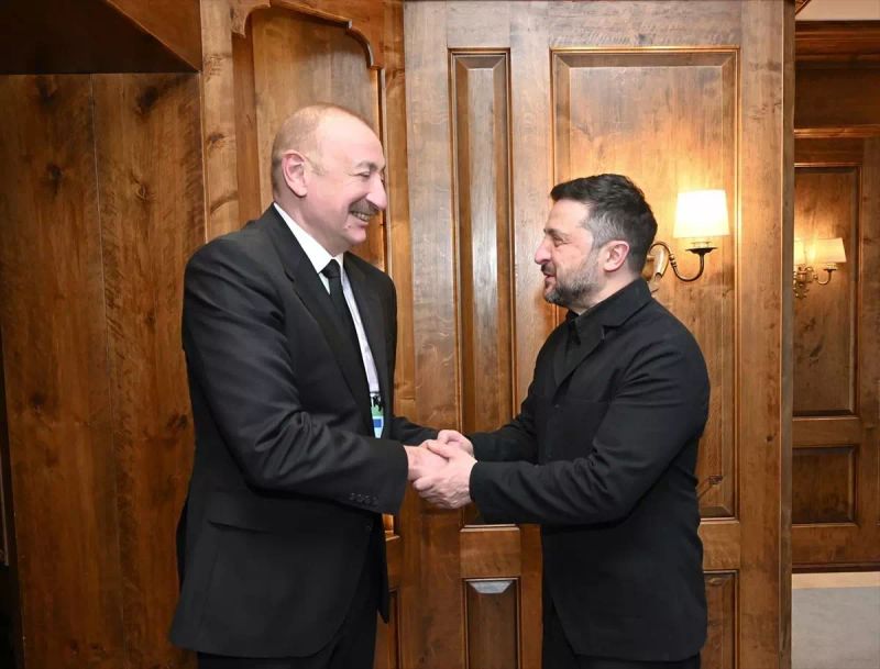 Aliyev ve Zelenskiy, Münih'te Enerji İşbirliğini Görüştü