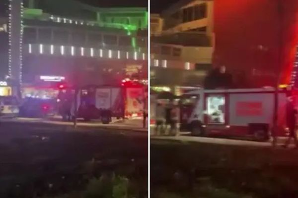 Kağıthane’de Alışveriş Merkezinde Çıkan Yangın Panige Yol Açtı