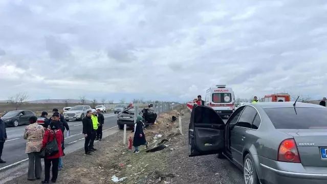 Konya Karapınar'da Trafik Kazası: 1 Ölü, 3 Yaralı