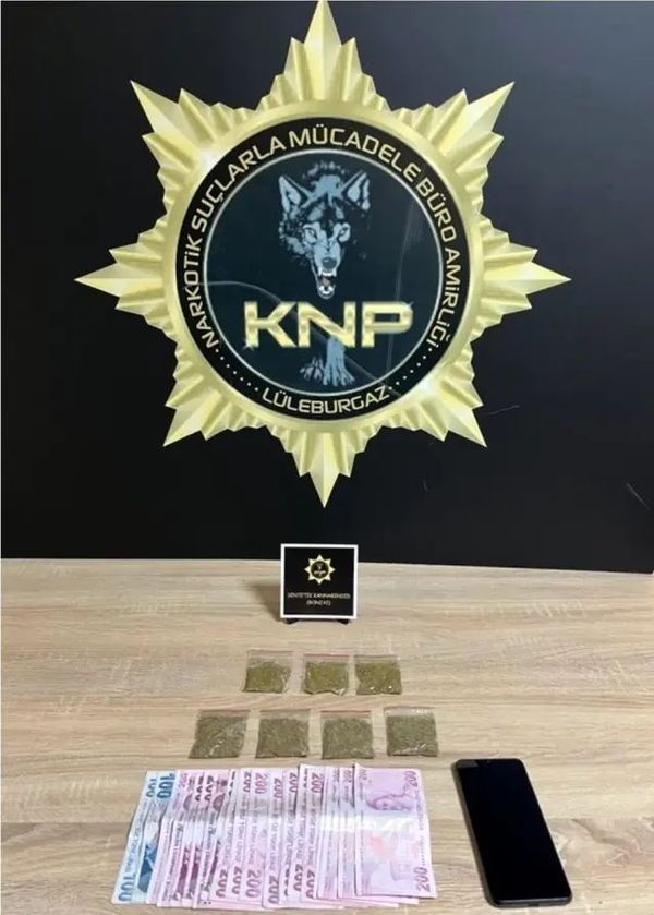 Lüleburgaz'da Uyuşturucu Operasyonunda Bir Kişi Tutuklandı