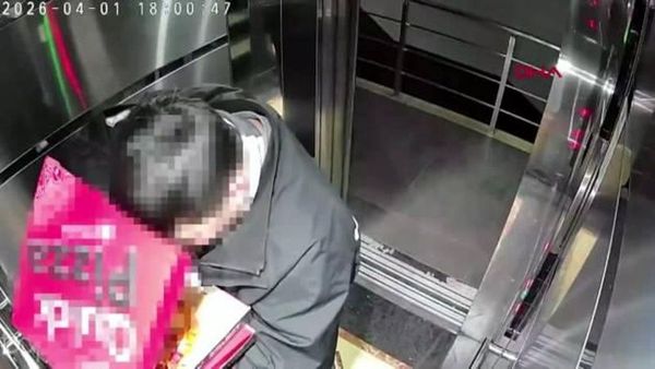 Düzce'de Kurye Skandalı: Müşterinin Pizzasını Yiyip Asansöre Tuvaletini Yaptı