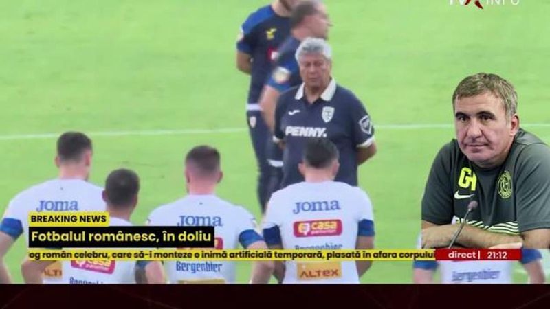 Hagi, Mircea Lucescu'nun Ölümü Sonrası Duygularını Paylaştı