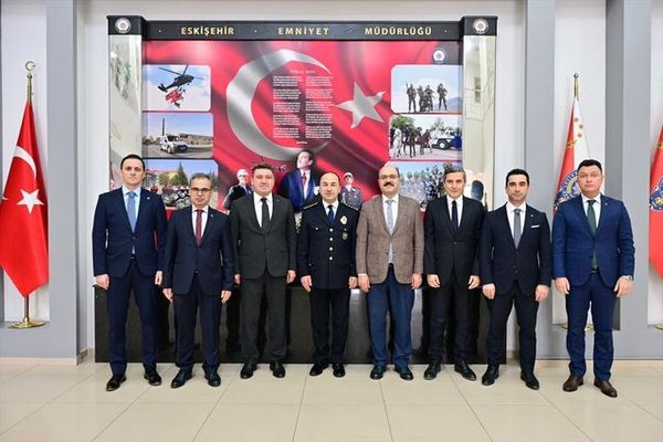 Eskişehir'de Polis Haftası Etkinlikleri Kapsamında Ziyaretler Gerçekleşti