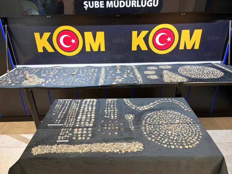 Ankara'da 6 Binin Üzerinde Tarihi Eserle Kaçakçılık Operasyonu Gerçekleştirildi