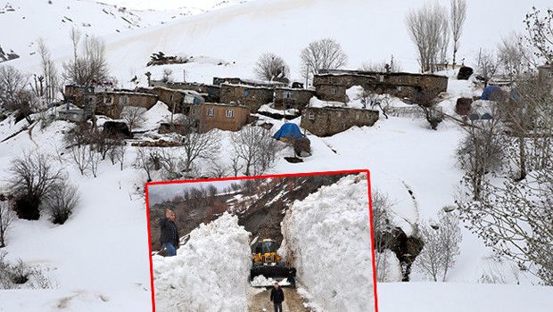 Bitlis'te 20 Köyde Çığ Riski Tespit Edildi: Tehlike Sürüyor