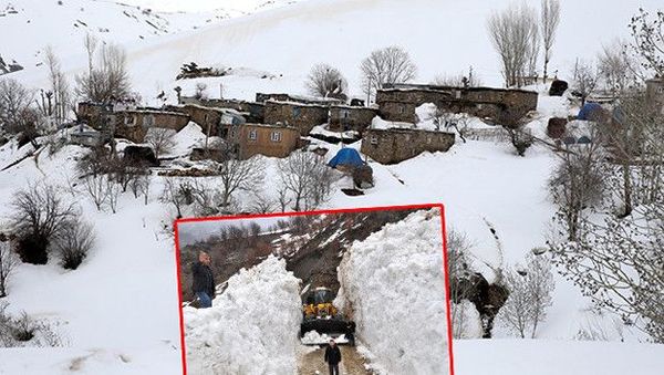 Bitlis'te 20 Köyde Çığ Riski Tespit Edildi: Tehlike Sürüyor
