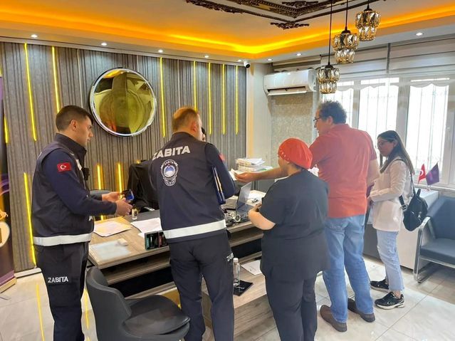 Germencik'te Ticari İşletmelerde Zabıta Denetimleri Sürüyor