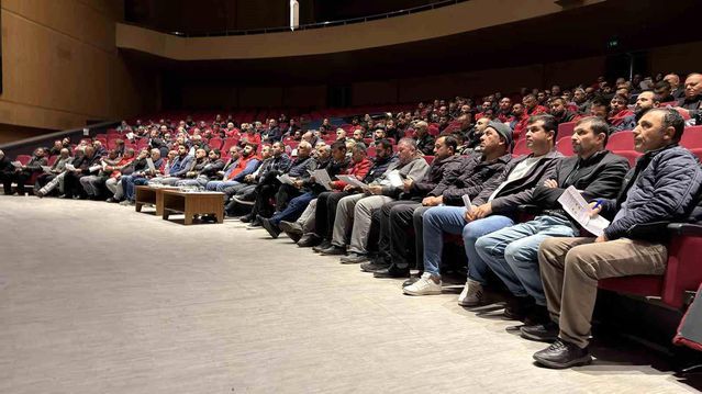 Kahramanmaraş Büyükşehir’den Saha Personeline İş Sağlığı ve Güvenliği Eğitimi