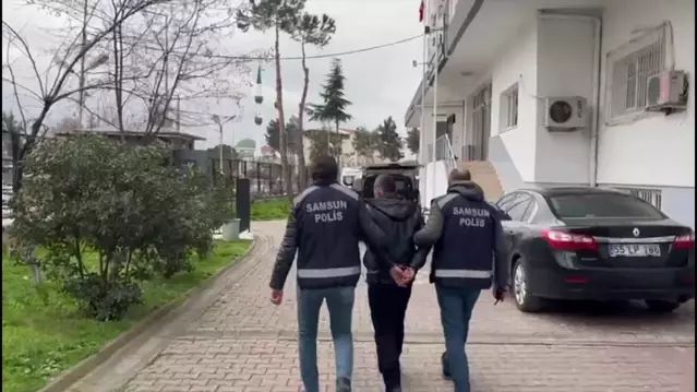 Bafra'da 9 Yıl 8 Ay Hapis Cezası Bulunan Firari Yakalandı