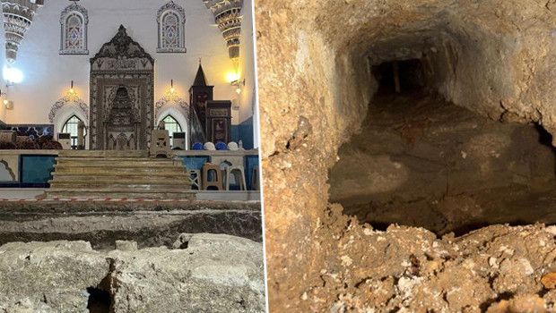 Bursa'da 600 Yıllık Sekizgen Havuz Gün Yüzüne Çıkarıldı