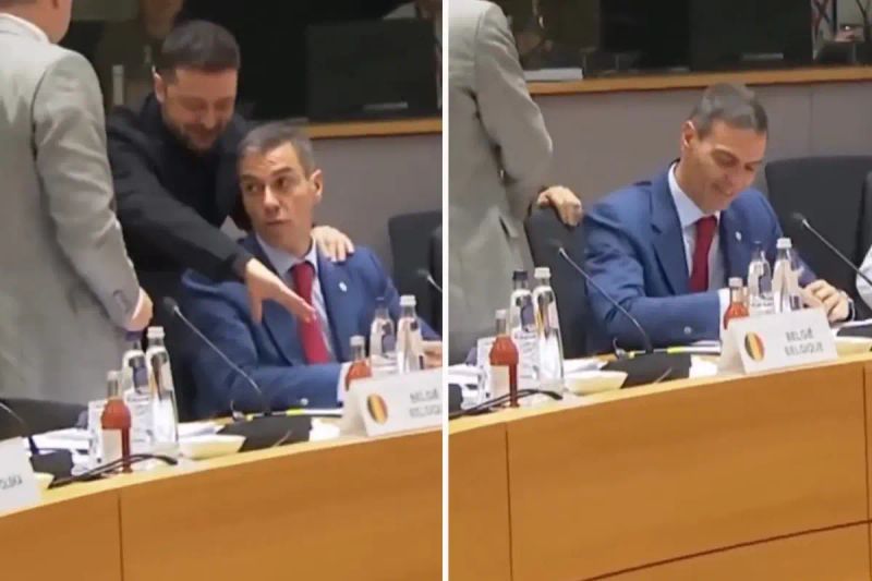 Zelenski'yi Katılımcılar Ayakta Alkışladı, İspanya Başbakanı Sanchez Farklı Davrandı
