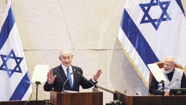Netanyahu, Hindistan Başbakanı Modi Ziyaretinde Osmanlı'yı Eleştirdi