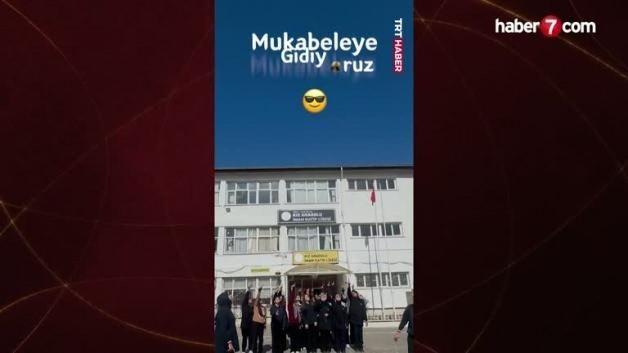 İmam Hatipli Öğrencilerden 'Gençlik Nereye Gidiyor?' Sorusuna 'Mukabeleye Gidiyoruz' Yanıtı