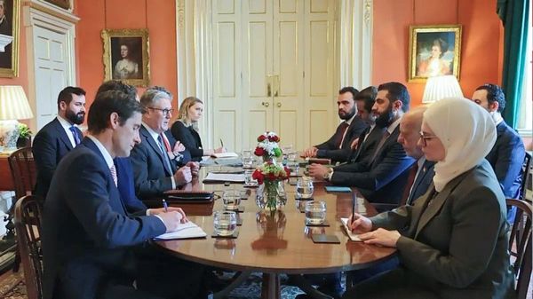 Suriye Cumhurbaşkanı Ahmed Şara Resmi Ziyaret için Londra'da