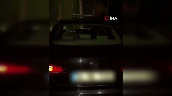 Beykoz'da Ehliyetsiz ve Çakarlı Sürücüye 253 Bin Lira Ceza Kesildi