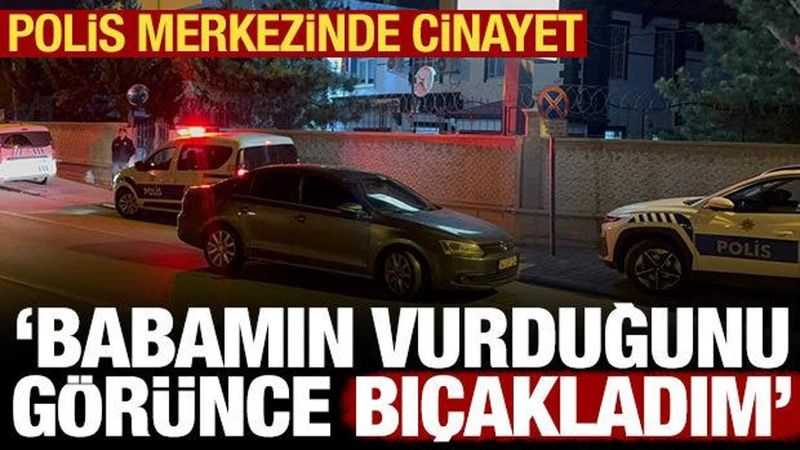 Polis Merkezinde Taciz İddiası Sonrası Gerilim: Babayı Görünce Bıçakladım