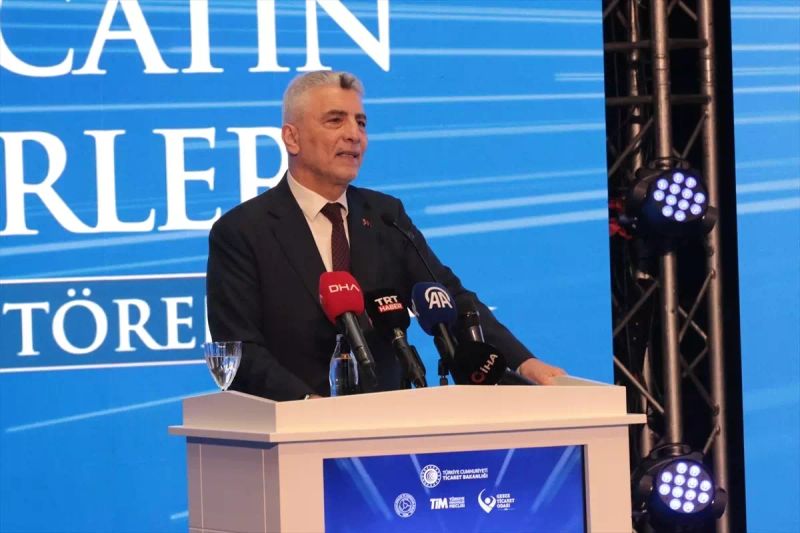 Ticaret Bakanı Bolat, Kocaeli'de İhracatın Liderleri Ödül Töreni'nde Konuştu