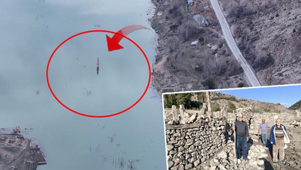 Sivas'taki Eski Pusat Köyü, 14 Yıl Sonra Yine Baraj Sularına Gömüldü