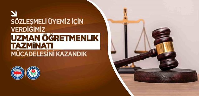 Mahkeme, Uzman Öğretmenlik Tazminatında Sözleşmelilere Kadro Şartı Aranmaması Kararı Verdi