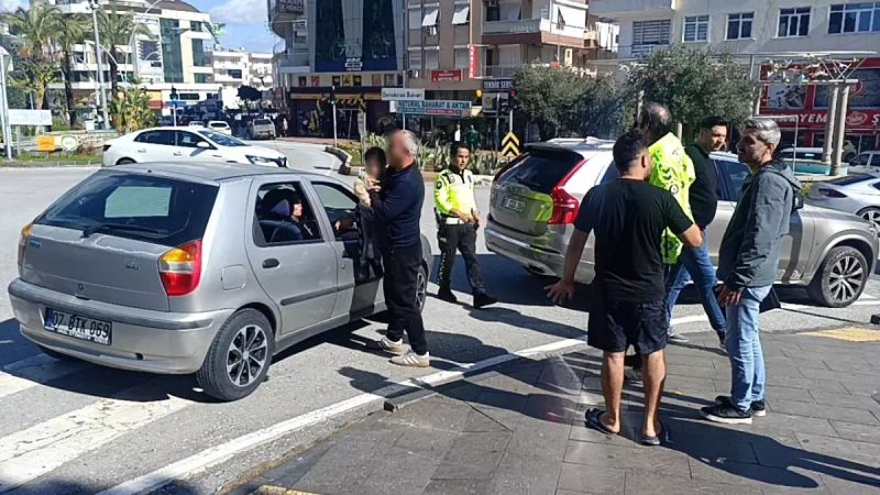 Manavgat'ta Kaza Yapan Motosikletli, Polisi Çağırınca Ceza Yedi