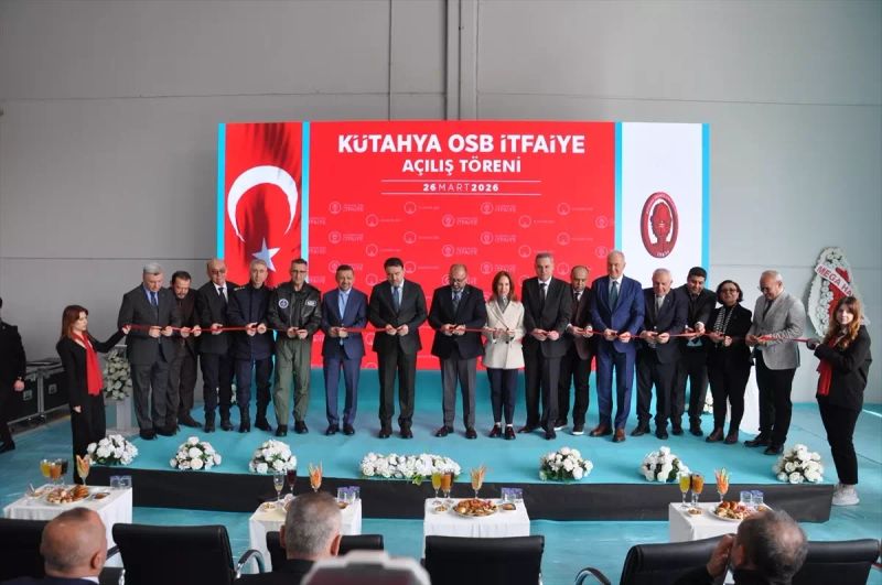 Kütahya OSB İtfaiye Hizmet Binası Resmen Açıldı