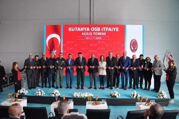 Kütahya OSB İtfaiye Hizmet Binası Resmen Açıldı