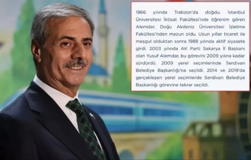 Yusuf Alemdar'ın Üniversite Kaydı Yok, Eğitim Bilgileri Tartışma Yarattı