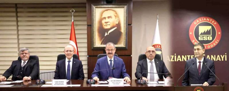 Gaziantep Sanayi Odası Ocak Meclis Toplantısı Gerçekleşti