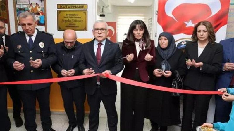 Şehit Polis Memuru Şeyda Yılmaz’ın Adı Kütüphanede Yaşatılıyor