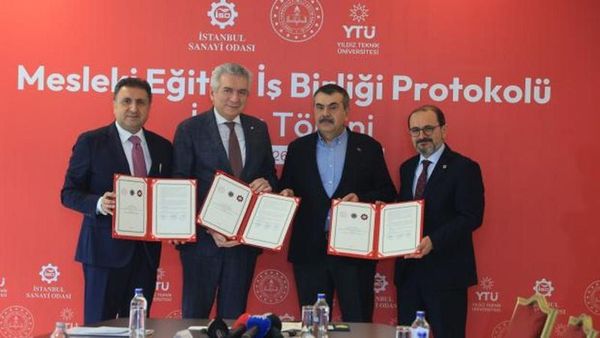 MEB, İSO ve YTÜ Mesleki Eğitimde İş Birliği Protokolü İmzaladı