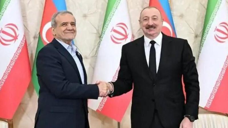Aliyev, Pezeshkiyan'ın Azerbaycan'a Destek Mesajına Yanıt Verdi