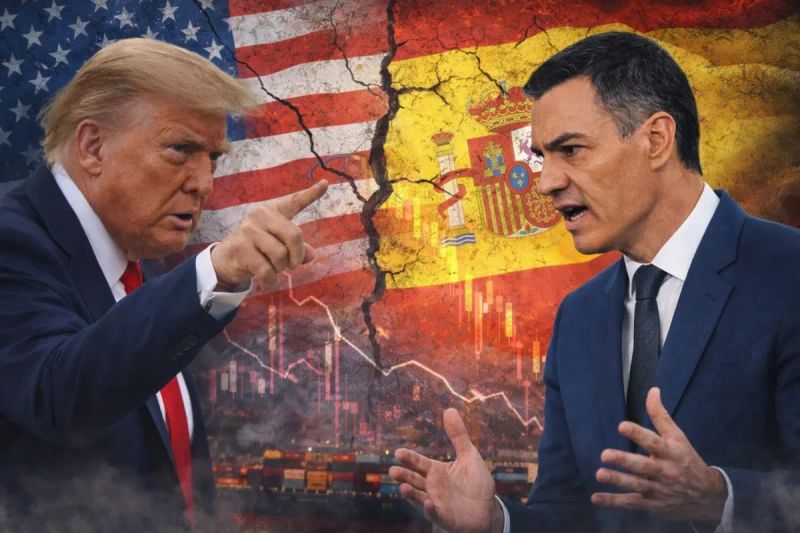 Trump İspanya'yı Sert Bir Dille Uyardı: Ticareti Durdurabiliriz