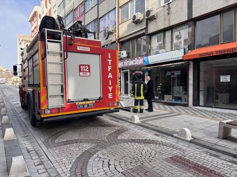 Kırklareli'nde İş Yerinde Elektrik Panosu Yangını Kontrol Altına Alındı