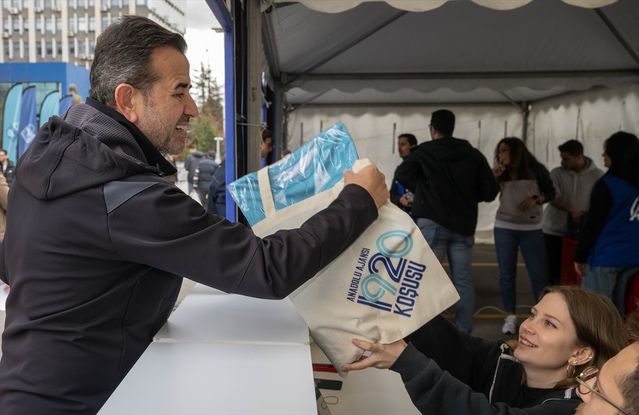 Ankara'da Anadolu Ajansı'nın 106. Yılına Özel 1920 Koşusu Başlıyor