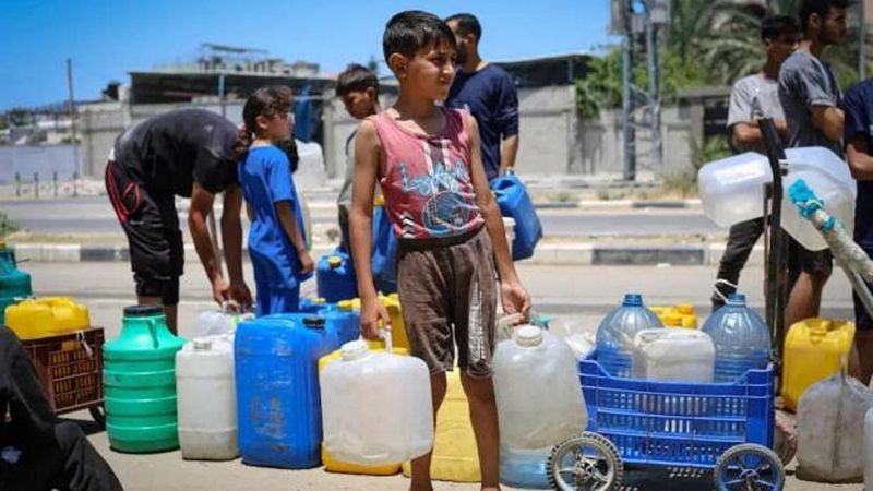 Gazze'de 500 Bin Kişi İçme Suyuna Erişim Sağlayamıyor