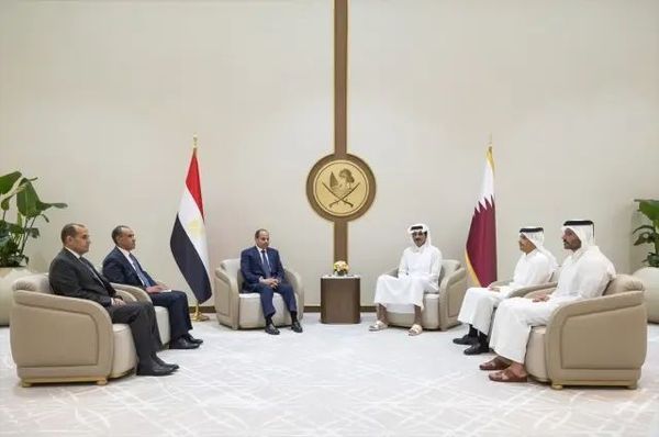 Mısır Cumhurbaşkanı Sisi, Çalışma Ziyareti İçin Katar'a Gitti