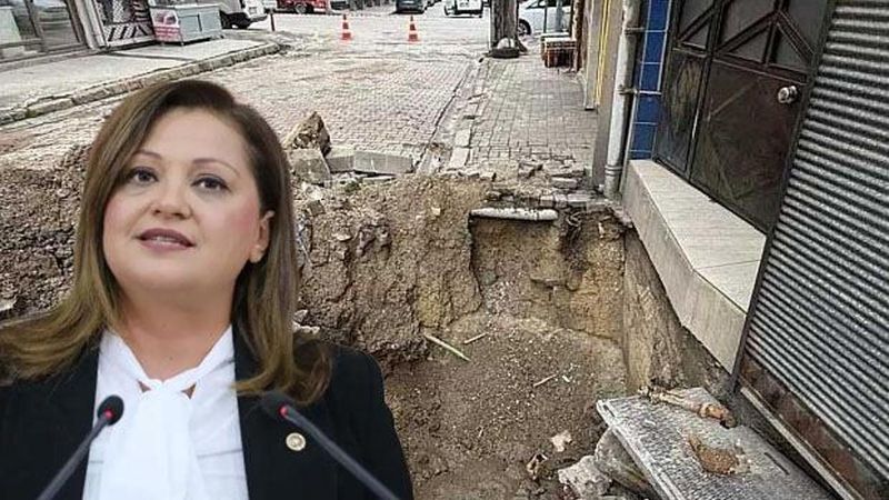 CHP’li Afyonkarahisar Belediye Başkanı Köksal’ın Kocatepe Gazetesi Önünde Yaptığı Çukur Tepki Çekti